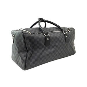 Louis Vuitton Roadster Damier Black Boston Graphite Bag